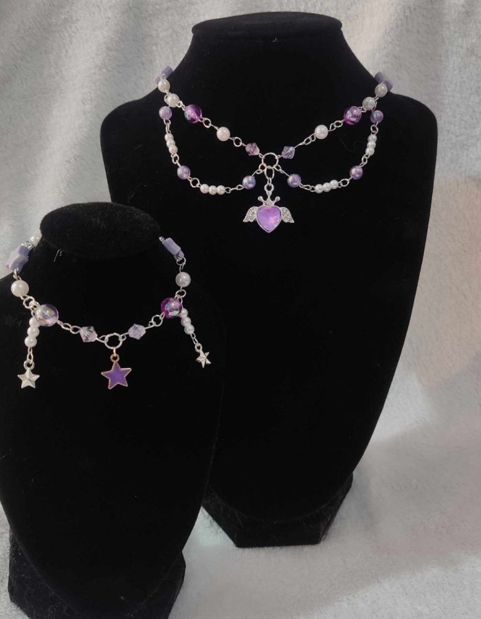 Periwinkle Choker-Necklace